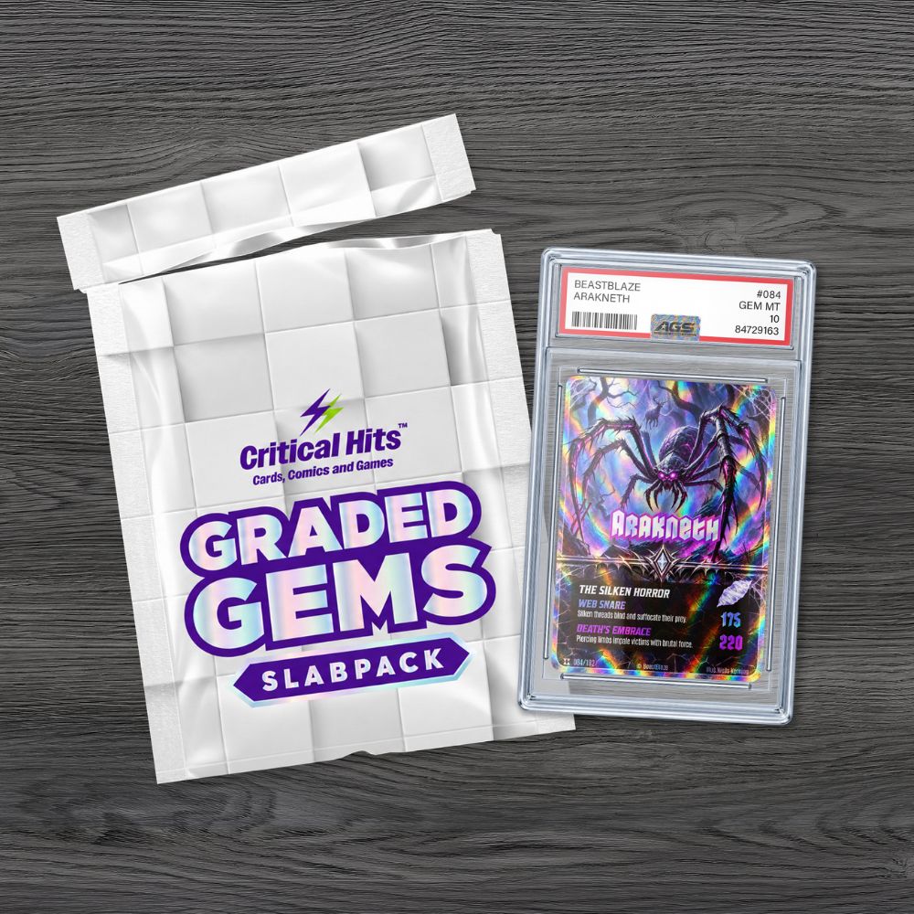 5x7 Lay-Flat Pouch with Graded Card Slab