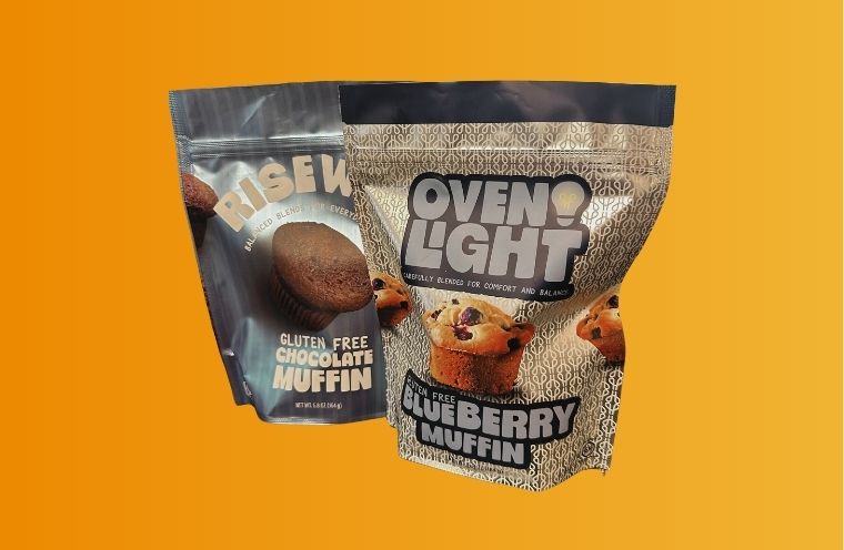 Custom Baking Mix Pouch Packaging