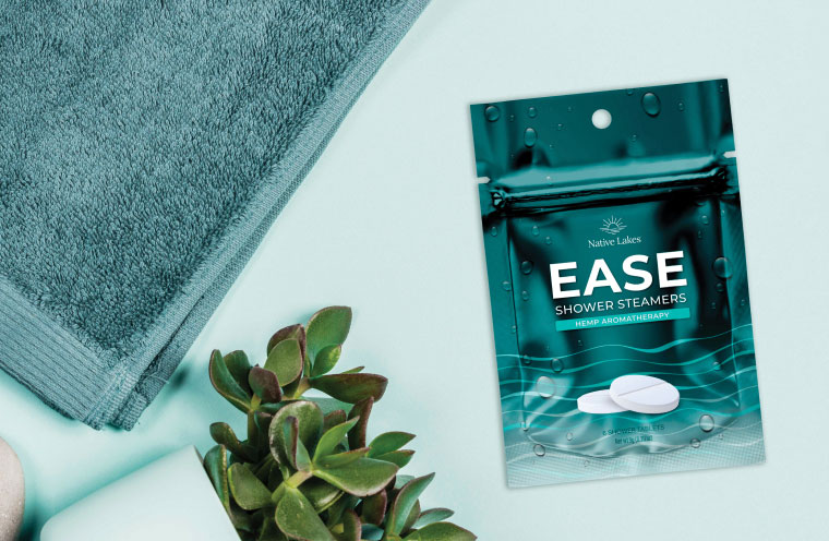 flat metalized pouch for bath supplement tablet